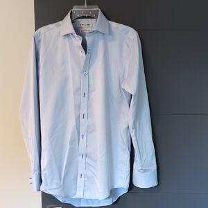 Twillory Cotton Button Down Shirt Size 15 32/33 Trim Fit